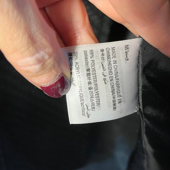 I-N-C Women's Black Lined Dress Waist Coat International Concepts Medium - Picture 8 of 8